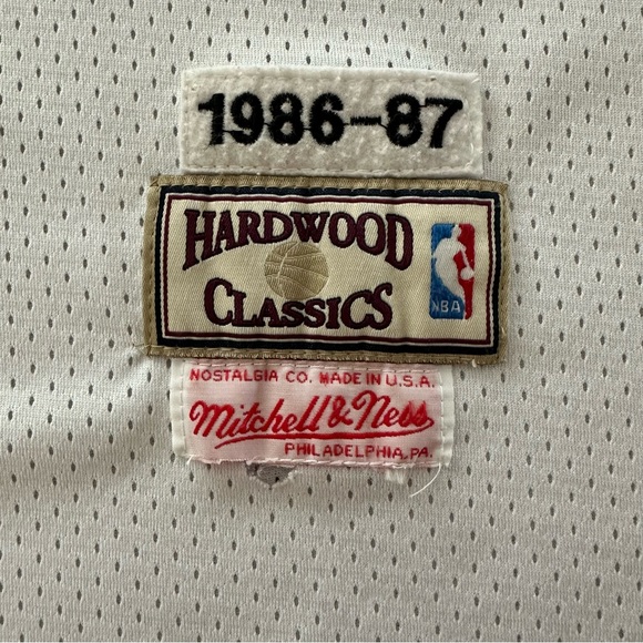 Atlanta Hawks Dominique Wilkins Mitchell Ness 1986-87 Vintage Jersey USA XXL - Picture 15 of 15
